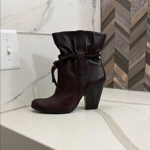 Nine & Co. Dark Brown Heeled Boots